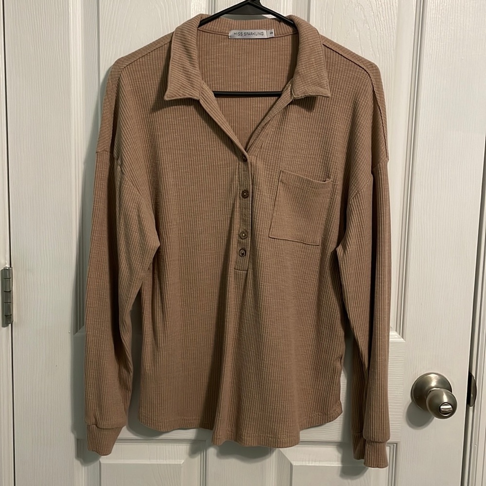 Brand: Miss Sparkling, Size: Small, Color: Tan